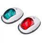 LElgqceu LumièRe de Navigation à LED LumièRe LatéRale de Bateau Signal Signal D'Avertissement LumièRe de Yacht Blanc