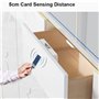 Dsdhuf Serrure D'Armoire Cachée, Serrure Électronique Intelligente NFC RFID de Sécurité pour Enfants pour Armoire, Tiroir, Casie