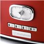 Westinghouse Toaster Retro - Grille-Pain à 4 tranches - Rouge