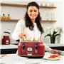 Westinghouse Toaster Retro - Grille-Pain à 4 tranches - Rouge
