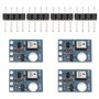 ECSiNG 4 Modules de Lot de Capteur de Température Et D'humidité Numérique AHT10 I2C Module de Mesure de Température Et D'humidit