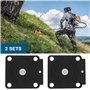 LT Easiyl 2 Jeux Kit de Joints Carburateur pour Tondeuse à Gazon Compatible avec Stihl FS90 FS130 FR130 FS310 FR310 Joints de Ca