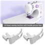 LT Easiyl 2PCS 1/4 Pouces en Métal Patchwork Quilting Pied Machine à Coudre Pied-de-biche Compatible avec Kenmore Compatible ave