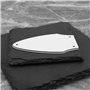 LT Easiyl 1 pickguard blanc à 3 couches compatible avec Gibson Flying V Neck Adjusting Rod Cover Guitar Accessories White Black