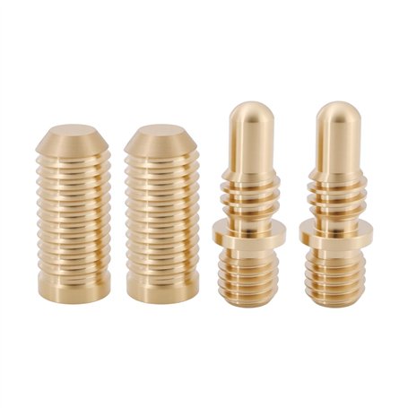 LT Easiyl 2X Vis D'extension de Queue de Billard en Cuivre Adaptées à La Plupart des Queues de Billard