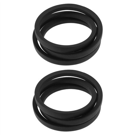 LT Easiyl 2 Courroies Trapézoïdales de Transmission Compatible avec Toro Les Tondeuses à Gazon 91-2258 Et 912258