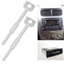 SG Store 4pcs Outils de Suppression Stéréo Compatible avec Kenwood 2001 à Partir de Métal Outil de Suppression d'autoradio Clé A