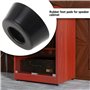 SG Store 20 Pièces Pieds en Caoutchouc pour Enceintes 17x8x16mm Ouverture 4,3mm avec Rondelle Métallique Pieds de Meubles Ronds 