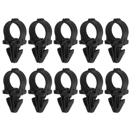 Briny River Lot de 10 Clips de Fixation pour Faisceau de Câbles de Tuyau Huile 70345-84 Compatible avec Harley-Davidson Les Moto