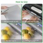 KitchenBoss Sac Sous vide Alimentaire:Sac Mise Sous Vide Alimentaire pour Appareil Sous Vide, Rouleau Sous Vide Alimentaire sans