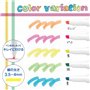ZEBRA Highlighter JUSTFIT MojiniLine [5 Colors] (Japan Import)