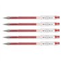 PILOT Lot de 5 Stylos Roller Encre gel G-TEC-C4 Pointe Ultra Fine 0