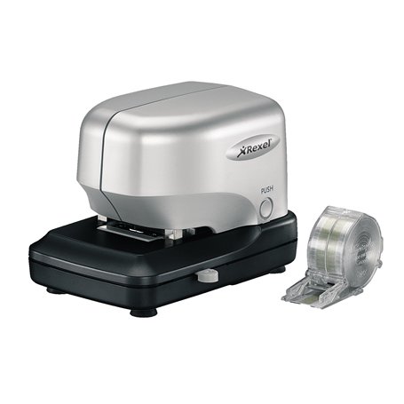 Rexel Stella 30 Agrafeuse Electrique à Cartouche Argent/Noir 2101197