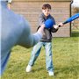 Hy-Pro Ensemble Batte de Baseball en Mousse et Balle – Bleu, Raquette et Balle Douces au Toucher, idéales pour Les Enfants, poig
