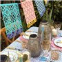 Talking Tables Chemin tissu sur le thème des poissons-Décoration bohème élégante pour tables à manger, barbecues d'été, mariage,