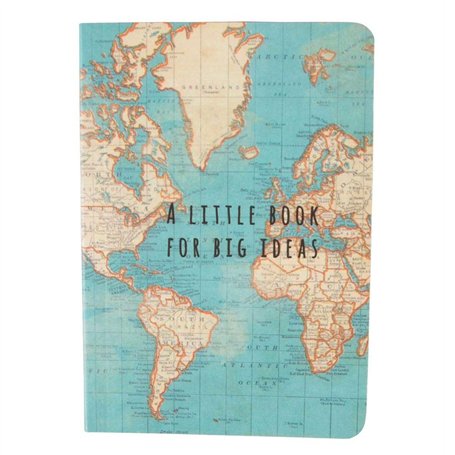 Sass & Belle Carnet de Notes Style Vintage Multicolore
