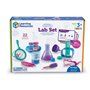 Learning Resources Coffret Laboratoire Scientifique Primaire Rose Kit 10 Expériences STEM Enfants Maternelle Dès 3 Ans Verrerie