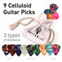 Guitar Lab coffret cadeau pour accessoires de guitare | médiators en étain, sangle de guitare, capodastre, accordeur électroniqu