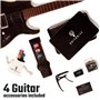 Guitar Lab coffret cadeau pour accessoires de guitare | médiators en étain, sangle de guitare, capodastre, accordeur électroniqu