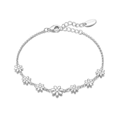 Philip Jones Bracelet Marguerite plaqué Argent