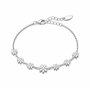 Philip Jones Bracelet Marguerite plaqué Argent