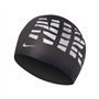 Nike Bonnet de Natation Graphic 3 Noir en Silicone pour Adultes