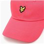 Lyle & Scott Casquette de baseball True Black, Rose électrique, Taille unique