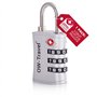 OW-Travel Cadenas TSA pour Valise. Cadenas Code 3 Chiffres ABS Antivol pour Bagages Casier Rangement Tente Camping.Bagages Combi