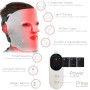STYPRO Masque facial à LED à longueur d'onde – Soin de la peau multi-mode avec lumière rouge, bleue, proche infrarouge pour les 