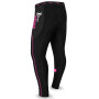 Brisk Bike Pantalon Cycliste Femme Hiver - Pantalons de Cycliste Femme Rembourré Pantalon Cycliste Femme Long (Pink/Black, M)