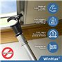WinHux Crochet de rechange/de rechange compatible avec fenêtres de toit et stores WinHux - Convient à une tige d'extension téles