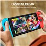 Power Theory Verre Trempé compatible avec Nintendo Switch - Protection Ecran [2 Pièces] Anti-Rayure, Film sans Bulles d'air, Vit