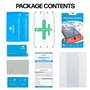 Power Theory Verre Trempé compatible avec Nintendo Switch - Protection Ecran [2 Pièces] Anti-Rayure, Film sans Bulles d'air, Vit