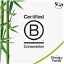 The Cheeky Panda – Papier hygiénique de voyage en bambou | Paquet de 150 feuilles (2 plis) | Hypoallergénique, écologique, super