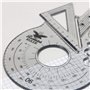 Suck UK Rockstar Règle de 15 cm, rapporteur et équerre 60° Ensemble de géométrie Transparent Incassable Règle de mathématiques e