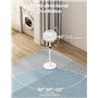 MYCARBON Ventilateur Sur Pied Silencieux avec Télécommande 20dB Moteur DC 2200m³/h 12 Vitesses 12h Timer Oscillation LED Écran H