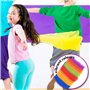 THE TWIDDLERS - 32 Écharpes de Danse Multicolores pour Bébé - Écharpes en Tissu Soie Sensorielles pour Enfants - Ribbons Sensori