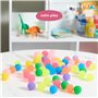 THE TWIDDLERS 120 Mini Jouets de Balles Rebondissantes Fluo (25mm) pour Garçons & Filles - Kermesse, Anniversaires, Pochettes Su