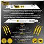 10 x SabreCut SCRS922HF_10 150 mm 10 TPI S922HF Coupe rapide du bois et du métal Lames de scie sabre compatibles avec Bosch Dewa