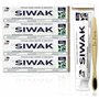 Zo-Pure dentifrice siwak – LOT DE 4 dentifrices + 4 brosses bambou - Miswak blanchiment naturel - Siwak bâton extrait authentiqu