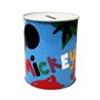 Disney Tirelire Mickey Mouse en métal Étain non ouvert 11 x 8 cm Idée cadeau