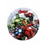 8 Petites Assiettes en Carton Avengers Mighty 20 cm - Multicolore