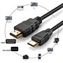 DragonTrading® - Câble HDMI compatible avec appareil photo numérique Panasonic Lumix (liste des appareils photo compatibles ci-d