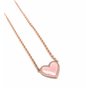 Collar Pandora Rose Corazón Remolino Rosa - 389279C01 - 56