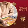 Trefl Premium Plus Quality - Puzzle Tea Time : Garage du Collectionneur de Voitures - 1000 pièces, Série d'Images Nostalgiques P