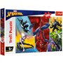 Trefl - Puzzle - À l'envers Marvel Spiderman 100 Pièces