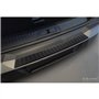 Avisa Protection de seuil arrière INOX Noir Mat Compatible avec Peugeot 3008 III 2024- 'Ribs'