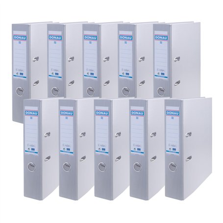 DONAU Master Lot de 10 Classeurs de Bureau/Fins Format A4 7