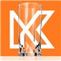 KADAX Verres à Boire pour Toutes les Occasions, Verres Transparents pour Jus, Cocktails, Eau et Soda d'une Élégance Incomparable