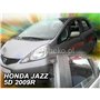 Déflecteur de vent HEKO HO17150 HONDA JAZZ III Arrière Frontal 4 Pièces